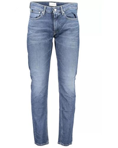 Calvin Klein Slim-Fit Jeans - Blue