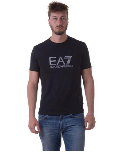 EA7 Lässiger sweatshirt für männer - Blau