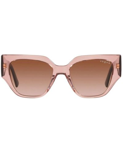 Vogue Pink/brown shaded sunglasses - Marrón