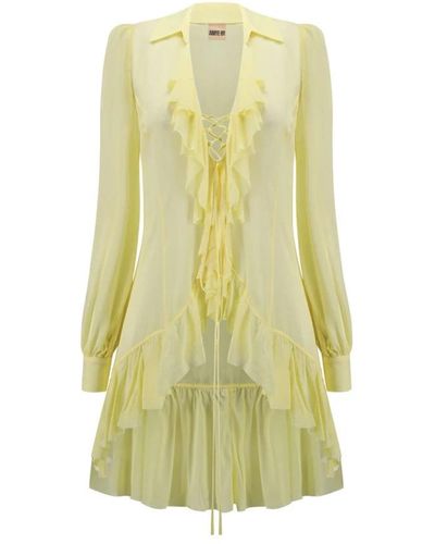 Aniye By Short Dresses - Yellow