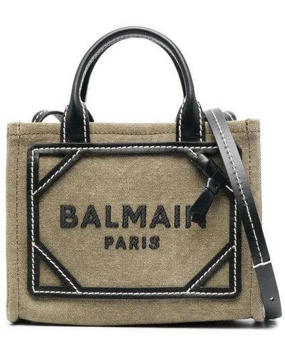 Balmain Tote bags - Mettallic
