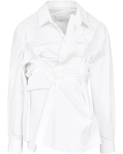 Maison Margiela Weißes hemd klassischer stil