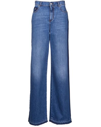 Alexander McQueen Jeans,wide jeans - Blau