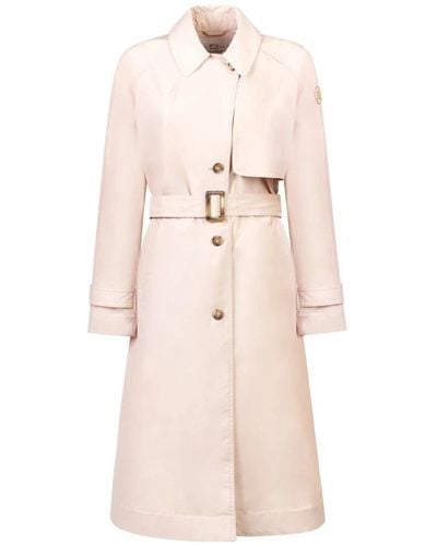 Woolrich Beige polyester trench coat - Rosa