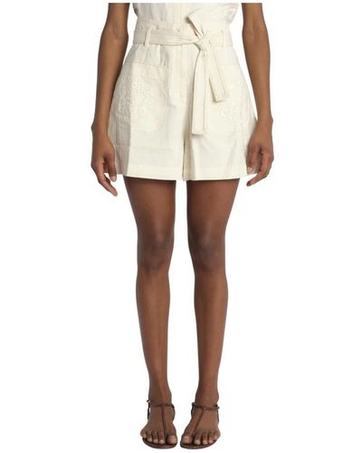 Louise Misha Casual Shorts - White