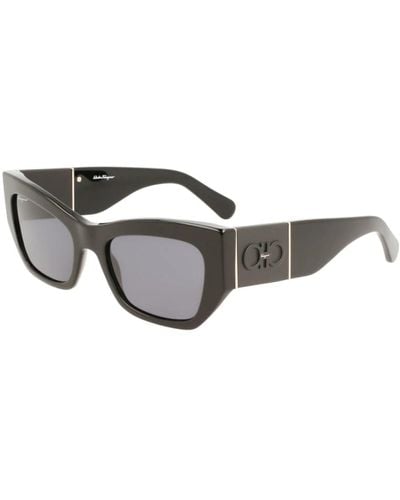Ferragamo Klassische luxus-sonnenbrille - Grau