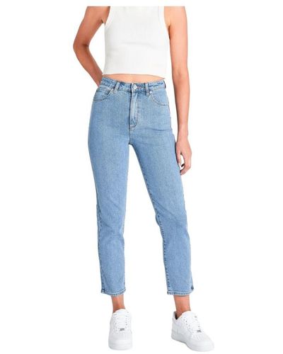Abrand Jeans Cropped Jeans - Blue
