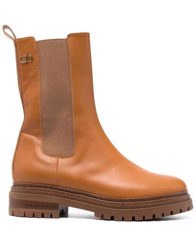 Casadei Chelsea Boots - Brown