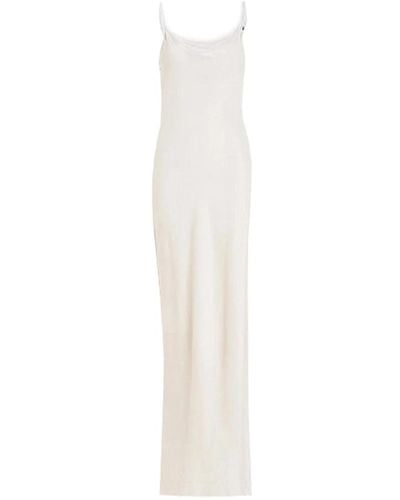 Calvin Klein Maxi Dresses - White