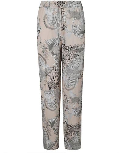 Iceberg Cropped Trousers - Grey