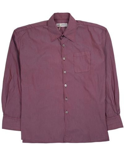 Our Legacy Casual Shirts - Purple