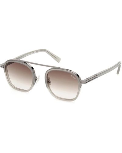Zegna Zegna occhiali da sole grey - Metallizzato