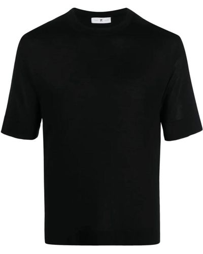 PT Torino Cotone seta uomo t-shirt - Nero