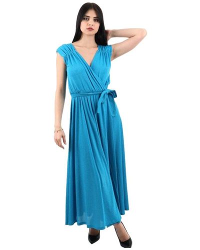 Emme Di Marella Maxi Dresses - Blue
