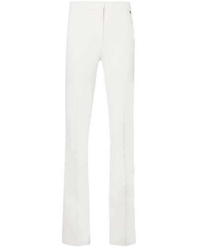 Liu Jo Straight Trousers - White