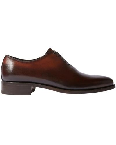 SCAROSSO Gianluca Handgemachte Oxford-Schuhe für Männer - Braun