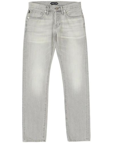 Tom Ford Klassische straight jeans - Grau