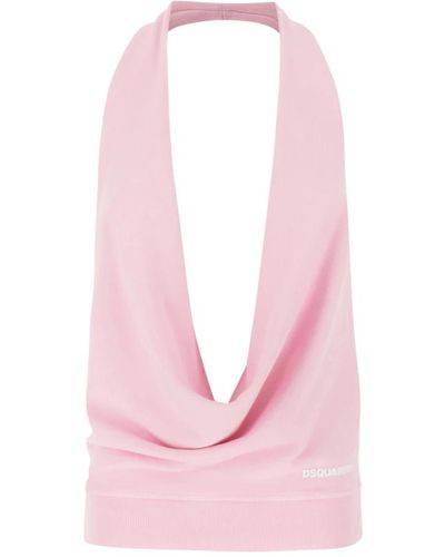DSquared² Sleeveless tops - Pink