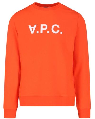 A.P.C. Sweaters orange - Arancione
