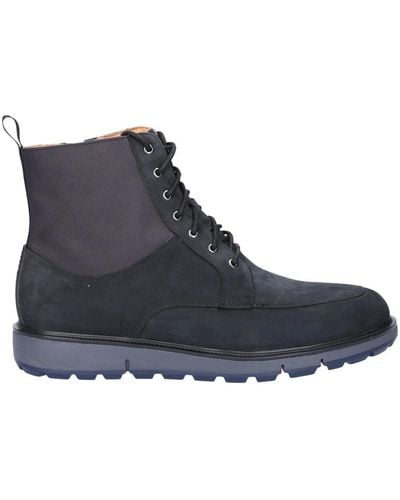 Swims Lace-Up Boots - Blue