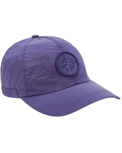 Stone Island Caps - Purple