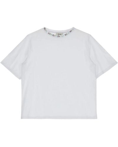 Dixie T-shirt in cotone - Bianco