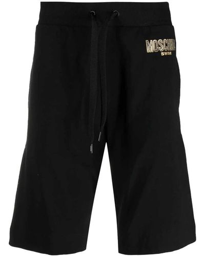 Moschino Pantalone corto beach pants - Nero