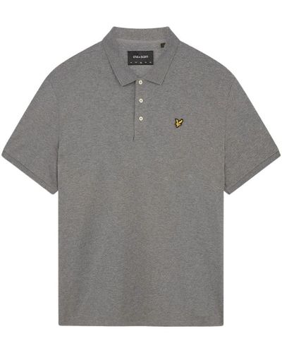 Lyle & Scott Polo Shirts - Grey