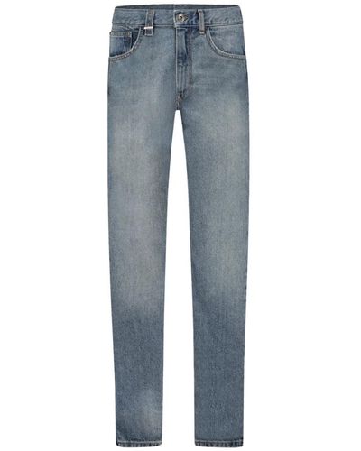 FLANEUR HOMME Jeans > slim-fit jeans - Bleu