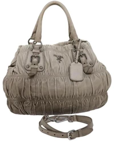 Prada Pre-owned > pre-owned bags > pre-owned handbags - Gris