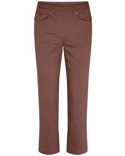 LauRie Cropped trousers - Braun