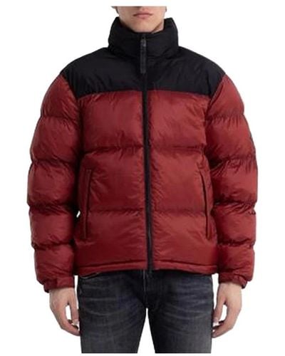Replay Down Jackets - Red
