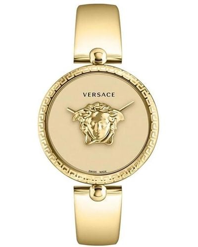 Versace Gold palazzo edelstahl uhr - Mettallic