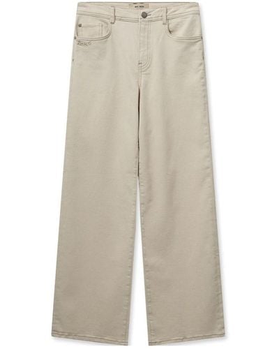 Mos Mosh Wide trousers - Gris