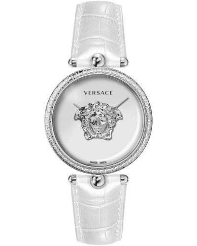 Versace Armbanduhr palazzo weiß, silber 39 mm veco02322 - Mettallic