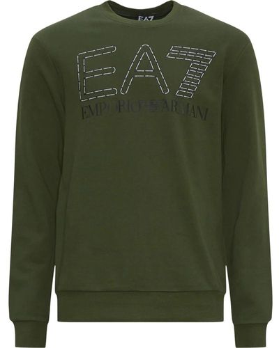 EA7 Sweatshirts - Grün