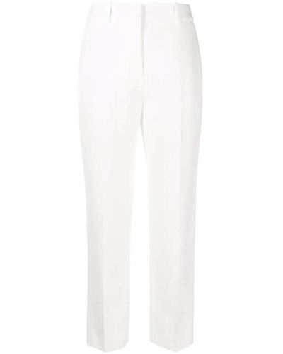 Ermanno Scervino Straight Trousers - White