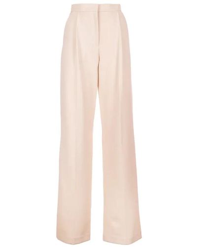 Fracomina Wide Trousers - Natural