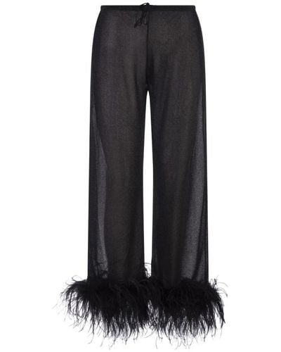 Oséree Wide trousers - Negro
