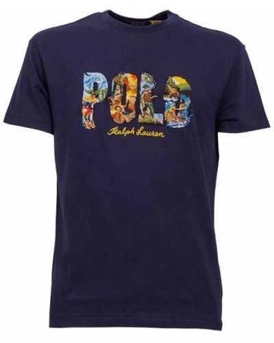 Polo Ralph Lauren Kurzarm t-shirt - Blau