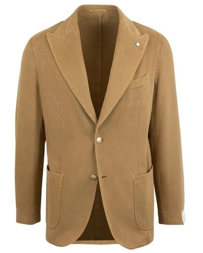 Lubiam Formal Blazers - Brown