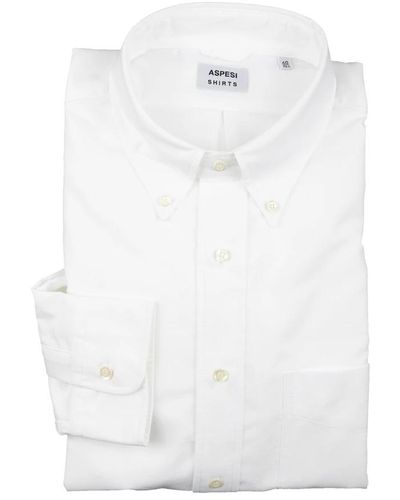 Aspesi Formal Shirts - White