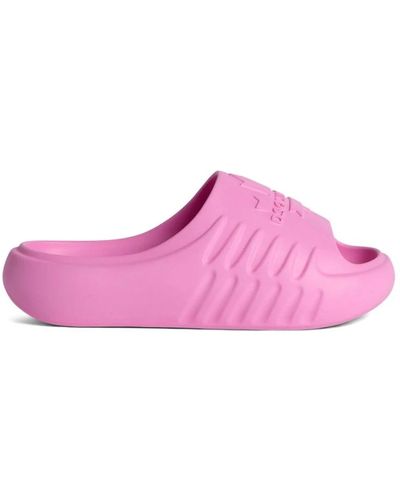 DSquared² Rosa logo sandalen mit ahornblatt motiv - Pink