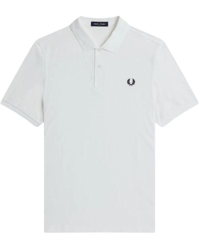 Fred Perry Polo Shirts - White