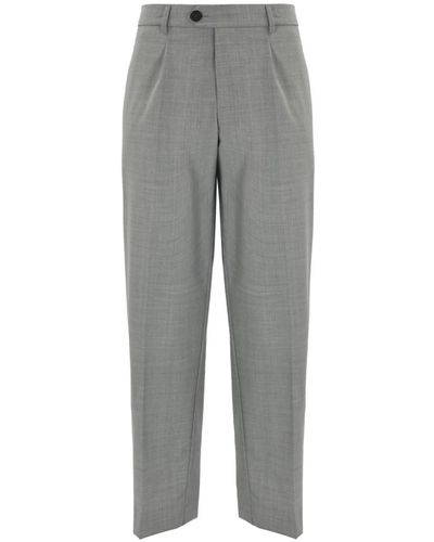 Amaranto Trousers > suit trousers - Gris