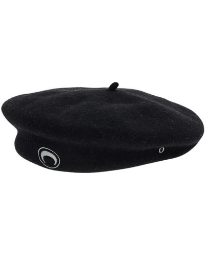 Marine Serre Accessories > hats > hats - Noir