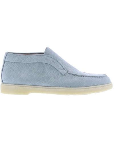 Santoni Stilvolle loafer schuhe - Blau