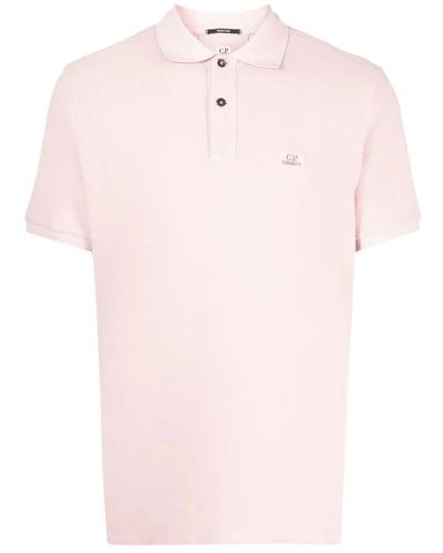 C.P. Company Polo Shirts - Pink