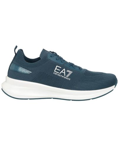 EA7 Stylische bequeme sneakers - Blau