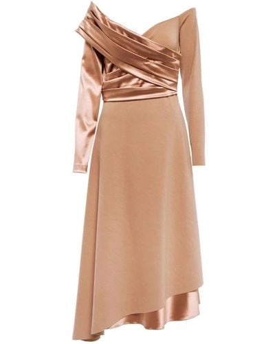 Fendi Midi Dresses - Brown